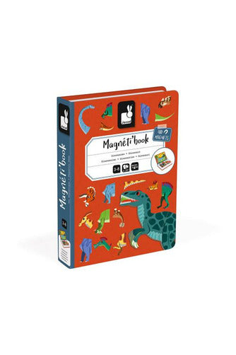 Janod Magnetic Book - Dinosaurs J02590