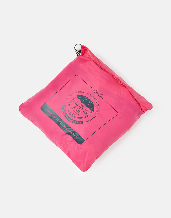 Joules Girls Packable Jacket  218848  Bright Pink *