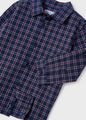 Mayoral Baby Boys Poplin Checked Shirt  2160-78 Noche