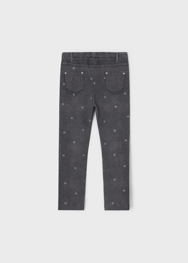 Mayoral Girls Leggings  4762-85  Gris