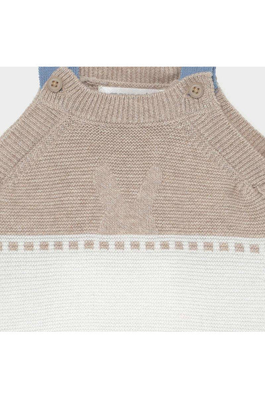 Mayoral Baby Boy 2Pce. Overall Set 1638-7     Celeste
