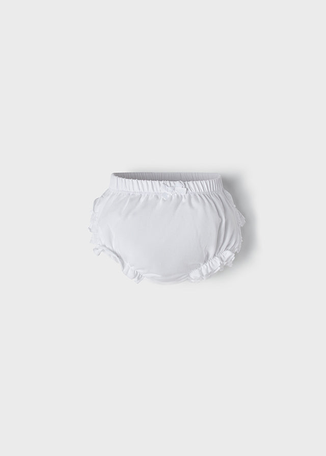 Mayoral Baby Girl Lace Panties  9464-55  Blanco **