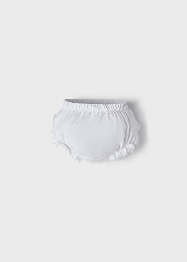 Mayoral Baby Girl Lace Panties  9464-55  Blanco