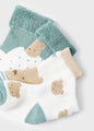 Mayoral Baby Boy Sock Set  9534-69 Mineral