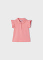 Mayoral Baby Girl Short Sleeve Polo  1184-82  Tulipan **
