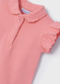 Mayoral Baby Girl Short Sleeve Polo  1184-82  Tulipan **
