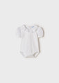 Mayoral Baby Girl Bodysuit  1701-38  Blanco