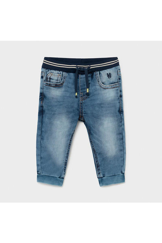 Mayoral Baby Boy Soft Denim Jogger     1584-47    Claro