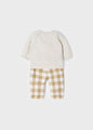 Mayoral Baby Boy Sweater And Trousers Set  2515-54 Milk Vig