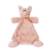 Demdaco Pudder Pig Rattle Blankie  5004700214