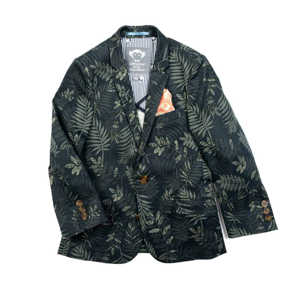 Appaman Mod Sports Jacket    Midnight Palms    V8SPJ-MDP **