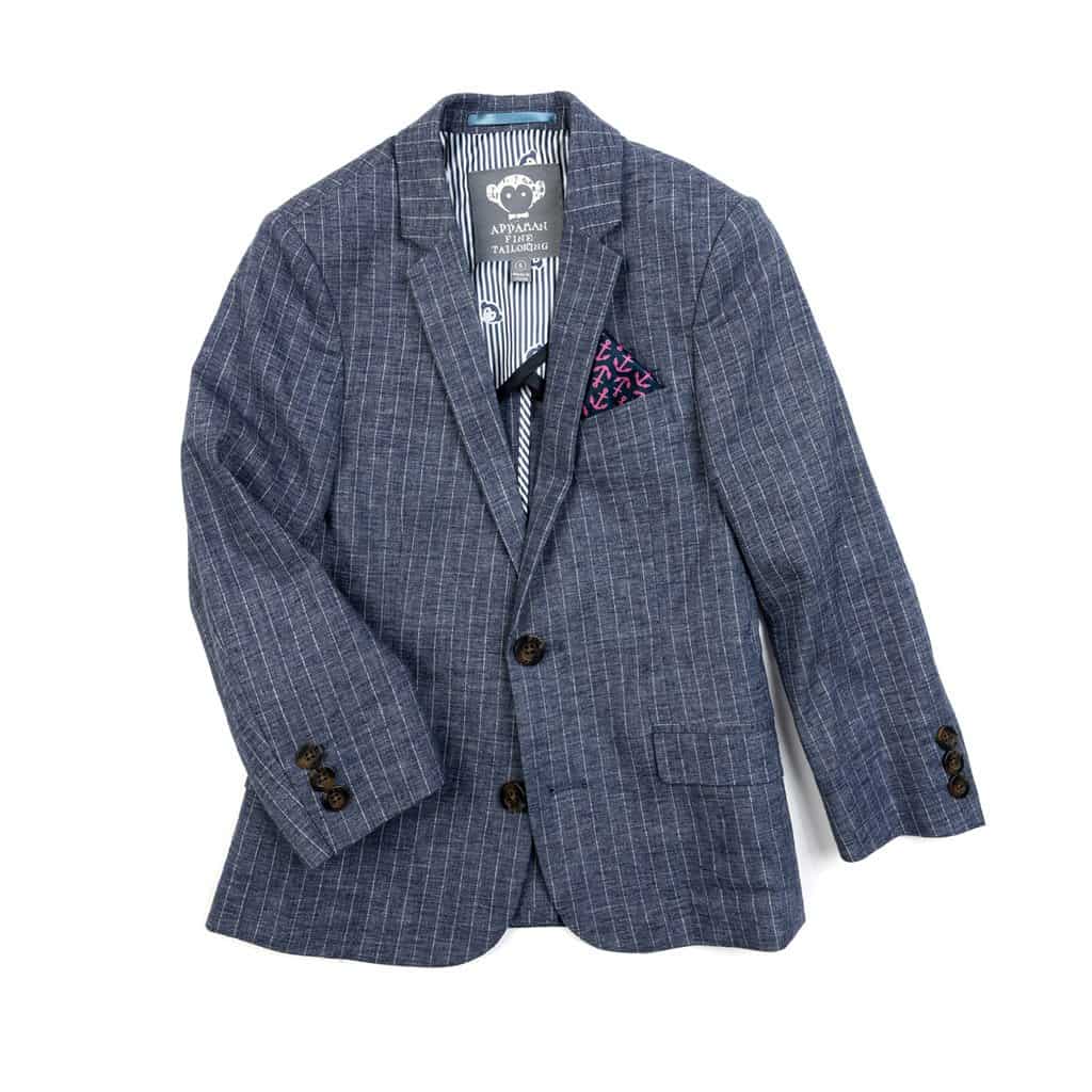 Appaman Mod Sport Jacket   Chambray Stripe    V8SPJ **