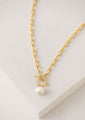 *Lovers Tempo Thalassa Pearl Necklace - Gold