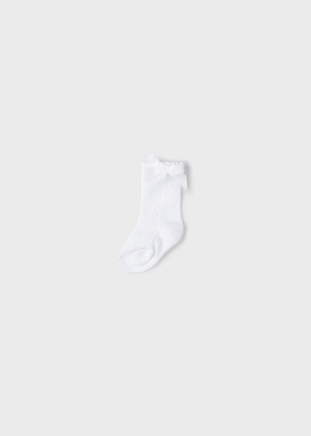 Mayoral Baby Girl Socks   9481 Blanco