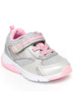 Stride Rite Girls Runner M2P Indy/Silver with Pink