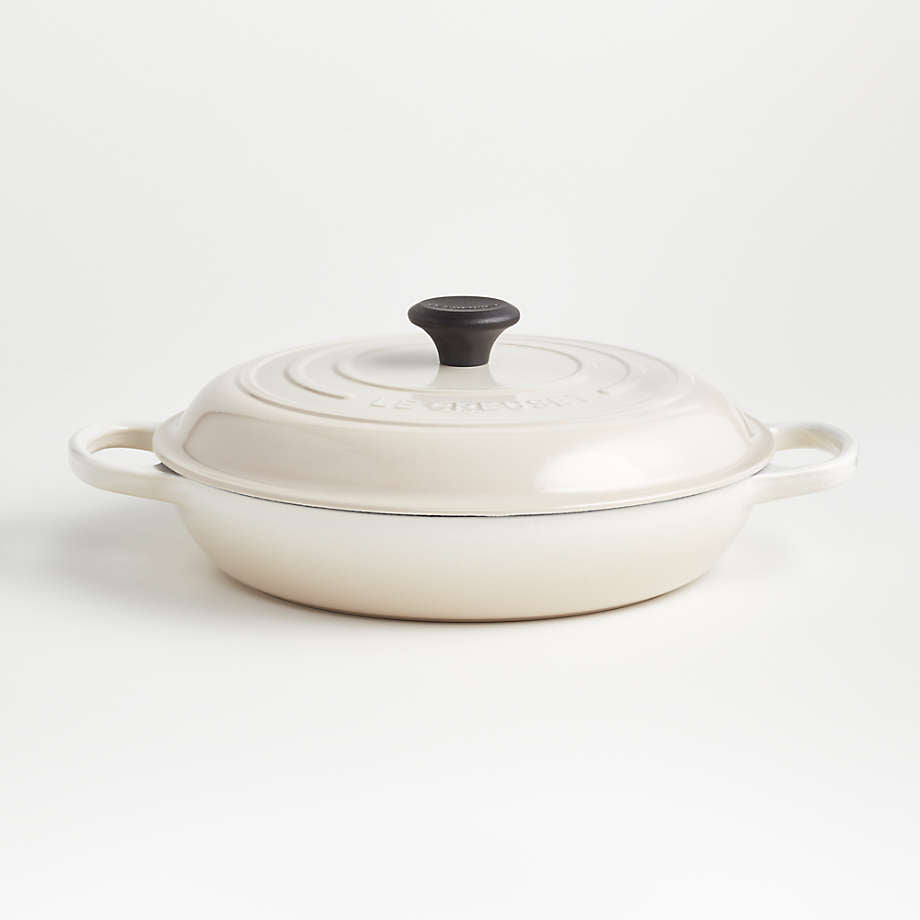 Le Creuset 3.5 L Braiser - Meringue