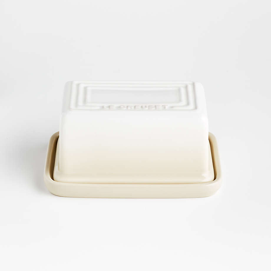 Le Creuset Butter Dish - Meringue