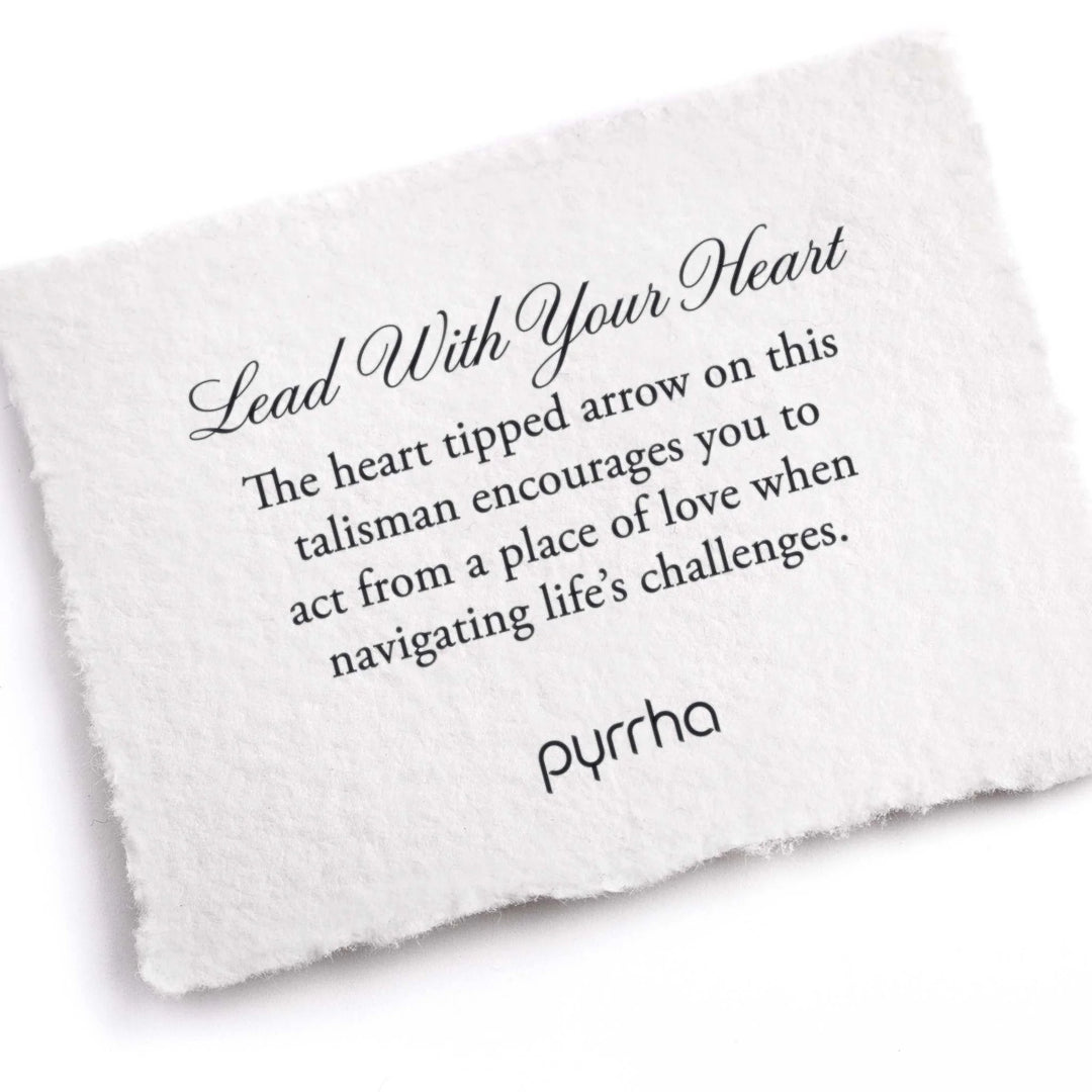 Pyrrha Silver Necklace - Lead With Your Heart N800