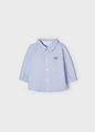 Mayoral Baby Boy Long Sleeve Dress Shirt  1182-96  Celeste