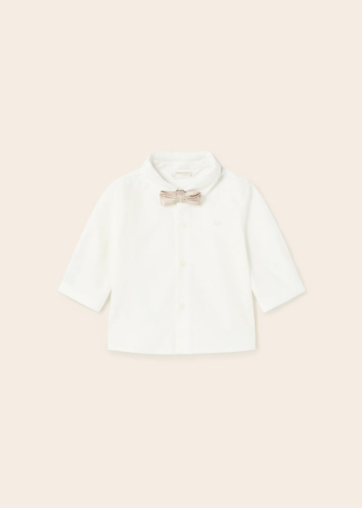 Mayoral Baby Boy Dress Shirt And Tie  1190-65  Crudo *