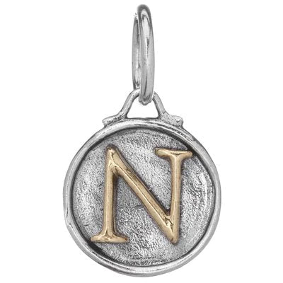 Waxing Poetic Chancery Insignia Initial Charm*