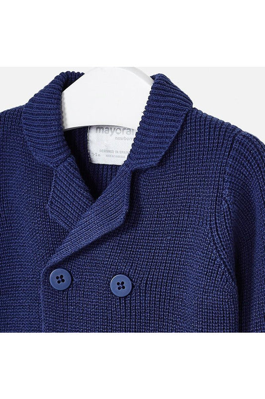 Mayoral Baby Boy Double Breasted Knit Cardigan  2432-44  Atlantico**