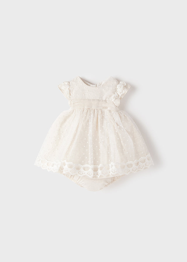 Mayoral Baby Girl Dress  1867-51  Crudo *