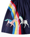 Joules Girls Applique Skirt   218509  Rainbow Horse