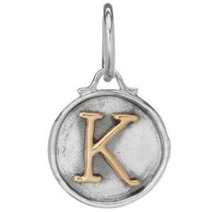 Waxing Poetic Chancery Insignia Initial Charm*