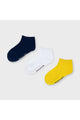 Mayoral Boys Ankle Sock Set 3PK.   10055-42   Sol