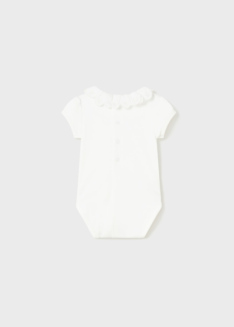 Mayoral Baby Girl Bodysuit  1733-84  Blanco **