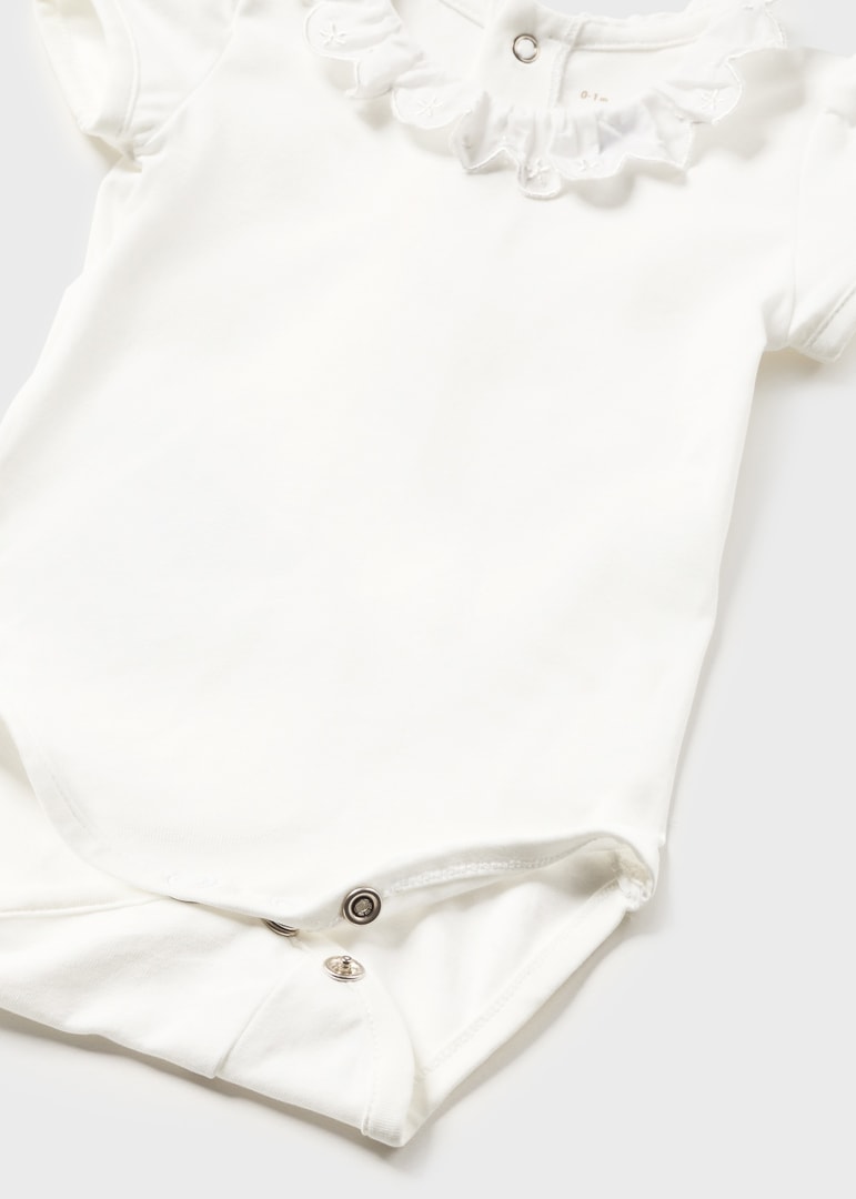 Mayoral Baby Girl Bodysuit  1733-84  Blanco **