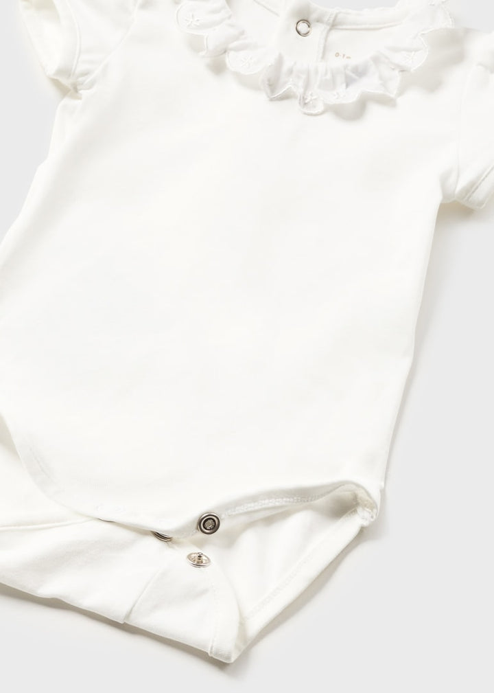 Mayoral Baby Girl Bodysuit  1733-84  Blanco **