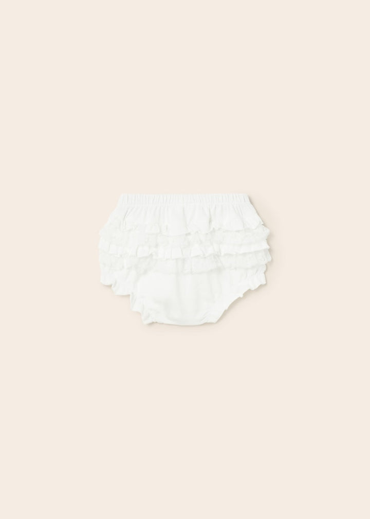 Mayoral Baby Girls Panty  9579-88 Blanco