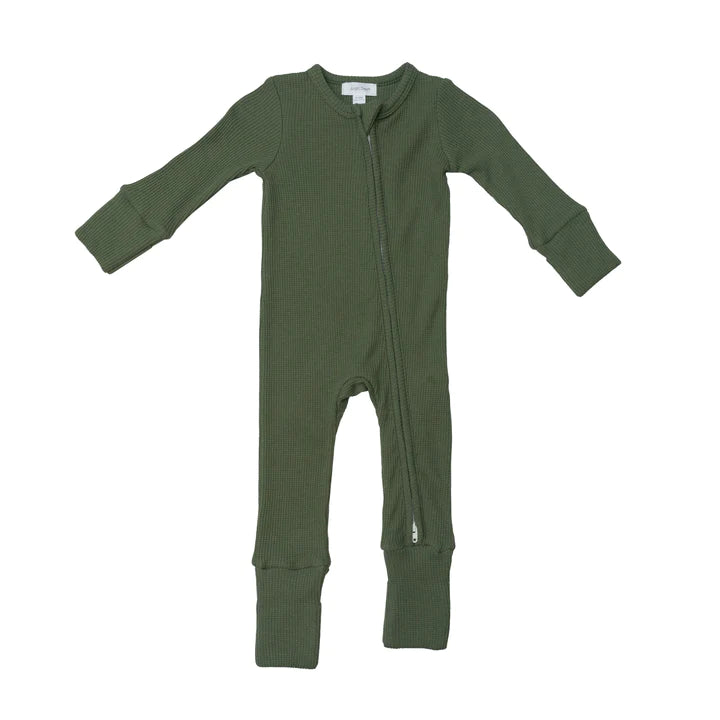 Angel Dear Baby Chive Zipper Union Suit *
