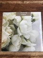 Paper E. Clips White Rose Bouquet Wedding Card FZZ2292