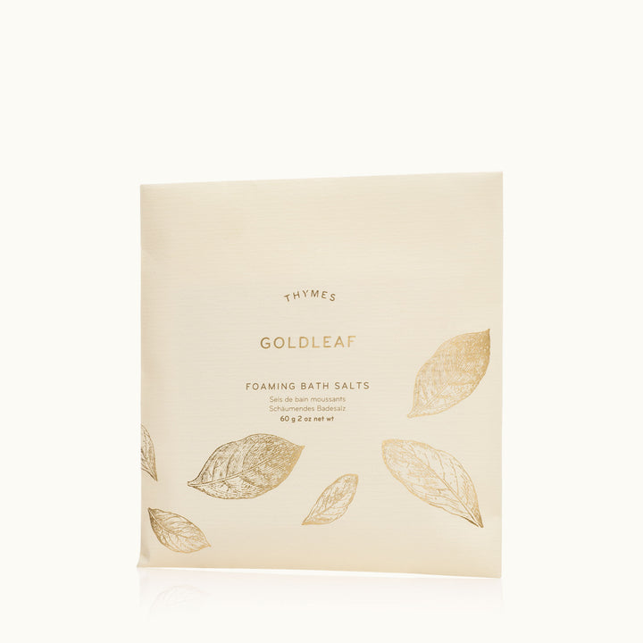 Thymes Goldleaf Foaming Bath Salts