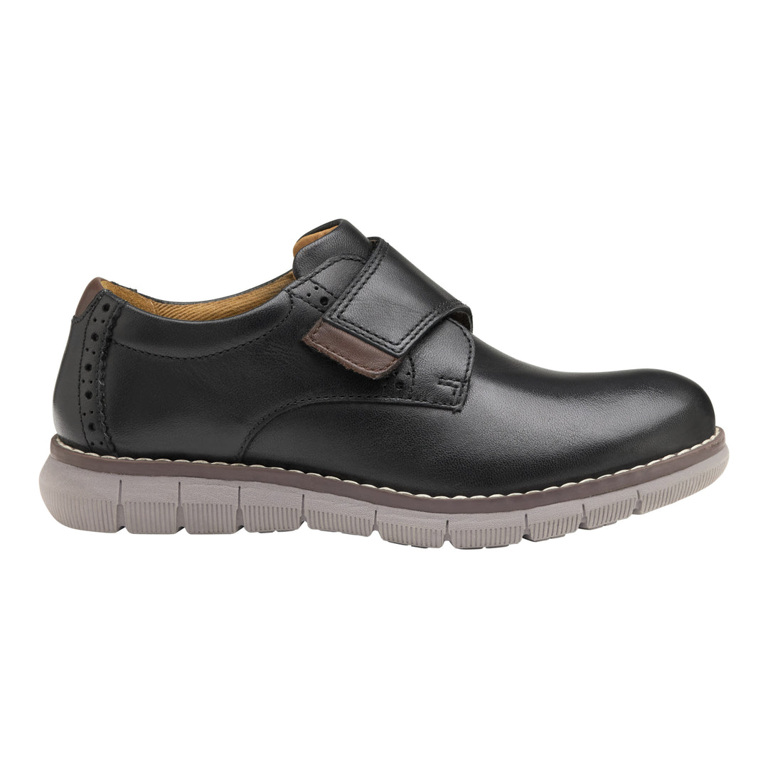 Johnston & Murphy Boys Holden Black Shoe 28-18275 *