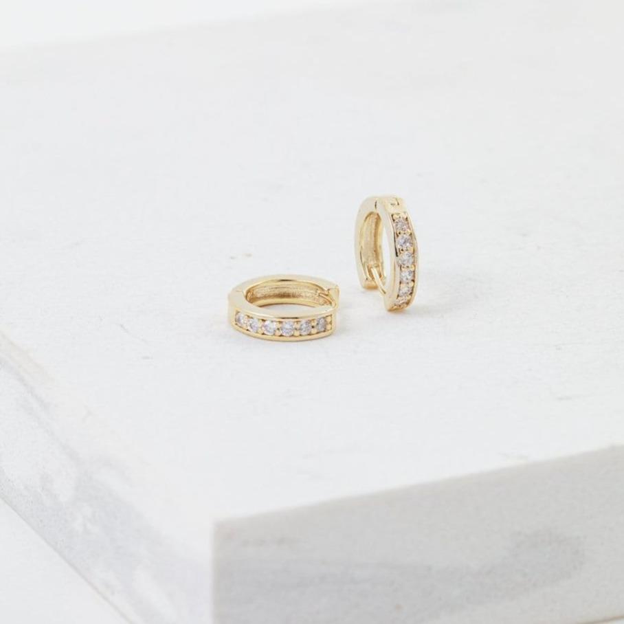 *Lovers Tempo Desi Hoop Gold