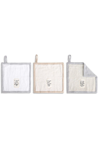 Demdaco Wash Cloths I Love You