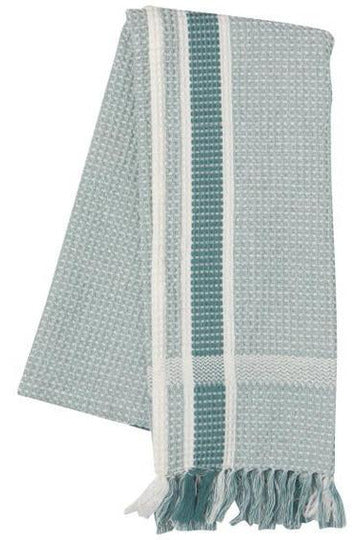 Heirloom Soft Waffle Lagoon Tea Towel